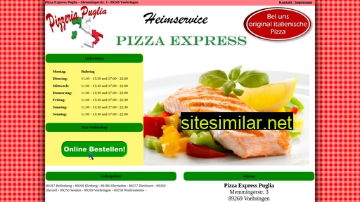 pizzaservice-puglia.de alternative sites