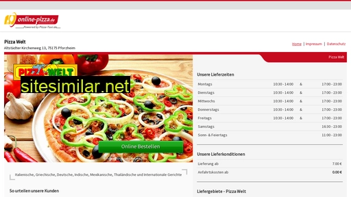 pizzawelt-pforzheim.de alternative sites