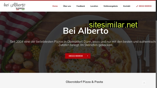 Pizzeria-beialberto similar sites
