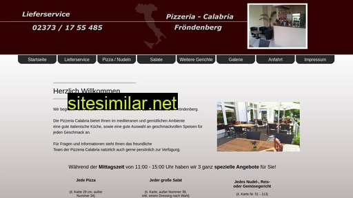 pizzeria-calabria-froendenberg.de alternative sites