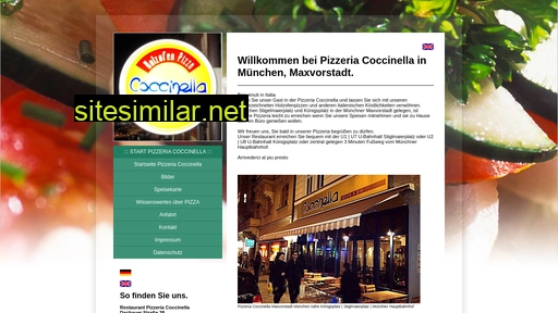 pizzeria-coccinella.de alternative sites
