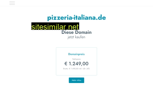 pizzeria-italiana.de alternative sites