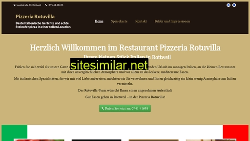 pizzeria-rotuvilla.de alternative sites
