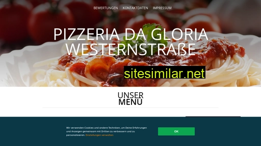 pizzeriadagloria.de alternative sites