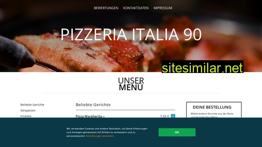 Pizzeriaitalia90 similar sites