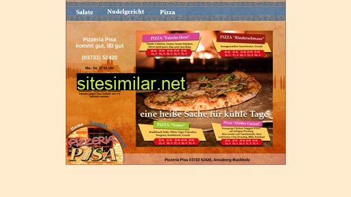 Pizzeriapisa similar sites