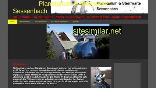 Planetarium-sessenbach similar sites