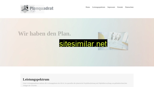 planquadrat-tga.de alternative sites