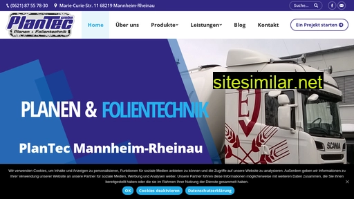 plantec-mannheim.de alternative sites