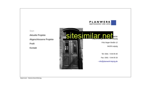 Planwerk-leipzig similar sites