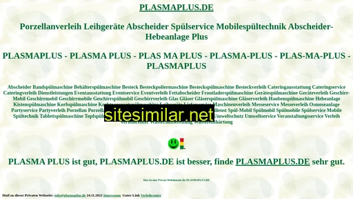 Plasmaplus similar sites