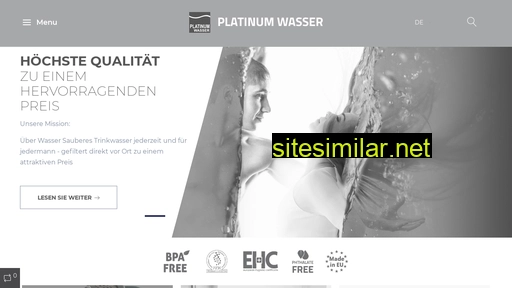 platinumwasser.de alternative sites