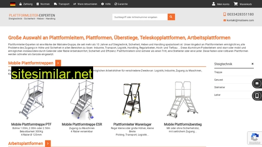 plattformleiter-experten.de alternative sites