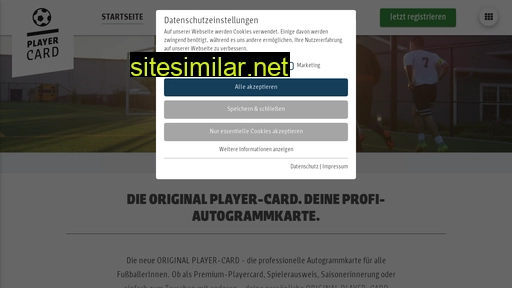 Player-card similar sites