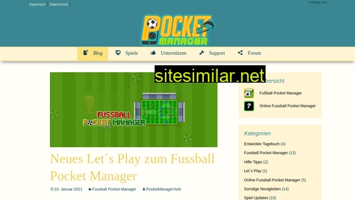 Pocket-manager similar sites