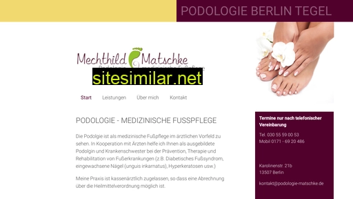 podologie-matschke.de alternative sites