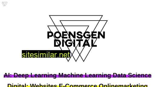 Poensgen-digital similar sites