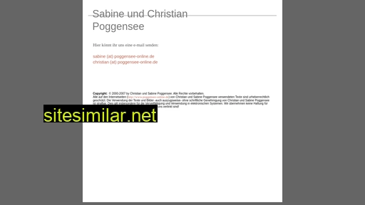 poggensee-online.de alternative sites