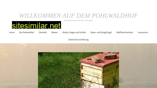 pohlwaldhof.de alternative sites