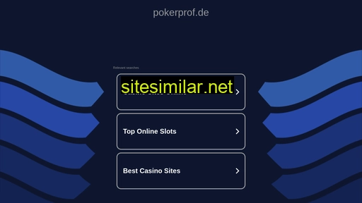 Pokerprof similar sites