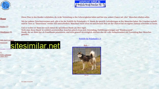 Polarhund-notfall similar sites