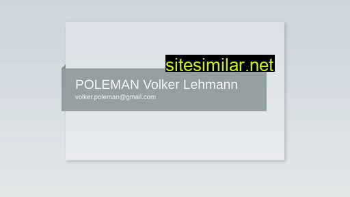 polemann.de alternative sites