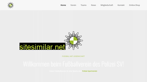 Polizei-fussball similar sites