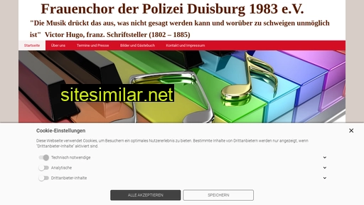 polizeifrauenchor.de alternative sites