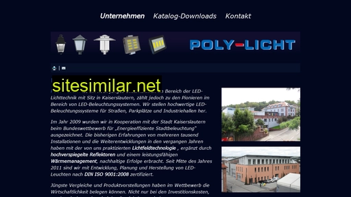 poly-licht.de alternative sites