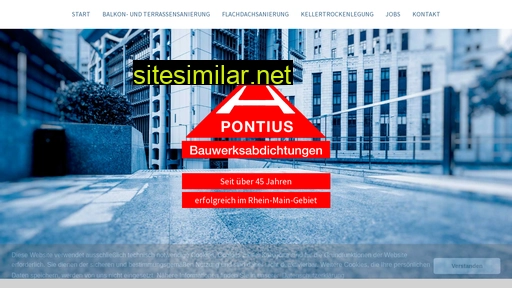 pontius-gmbh.de alternative sites