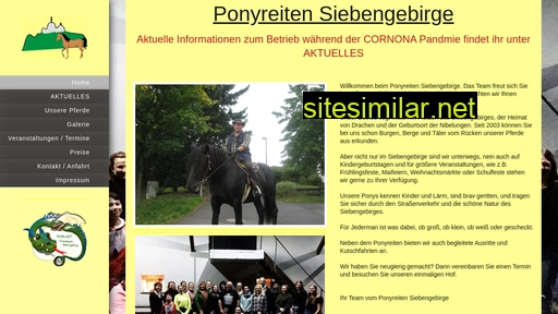ponyreiten-siebengebirge.de alternative sites