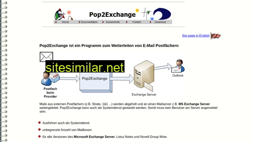 pop2exchange.de alternative sites