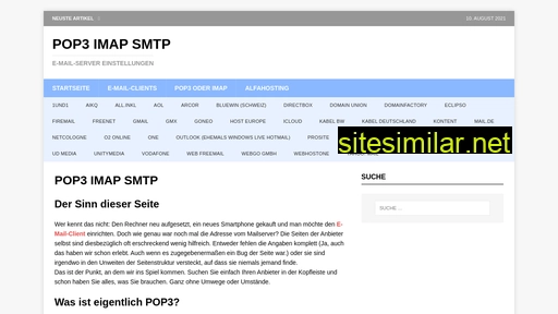 pop3-imap-smtp.de alternative sites