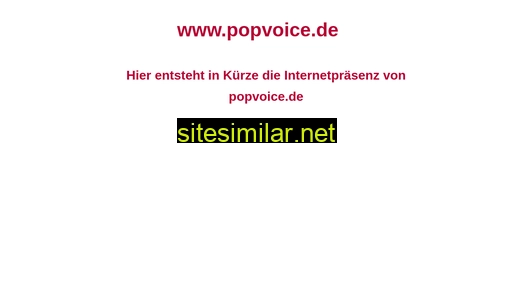popvoice.de alternative sites