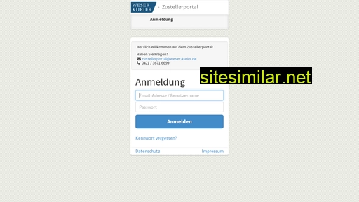 portal.zusteller-bremen.de alternative sites