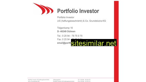 Portfolioinvestor similar sites