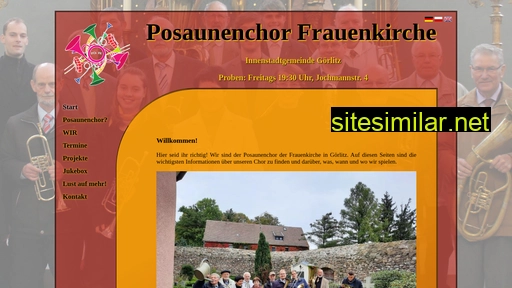 posaunenchor-frauenkirche.de alternative sites