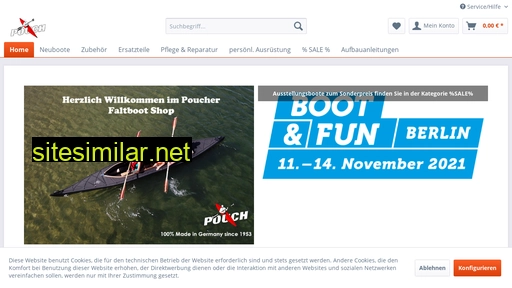 Poucherfaltboot similar sites