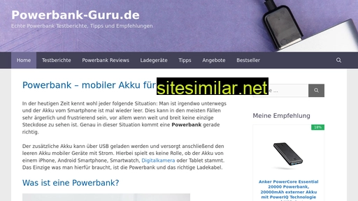 powerbank-guru.de alternative sites