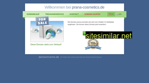 prana-cosmetics.de alternative sites