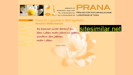 prana-iggelheim.de alternative sites