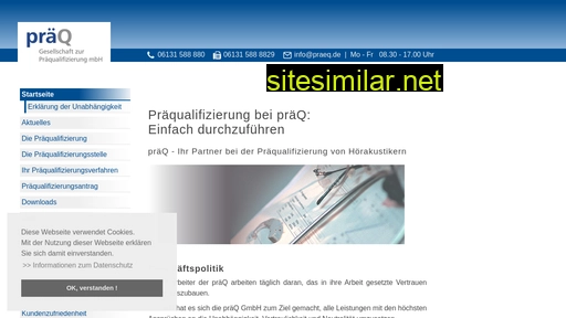 praeq.de alternative sites