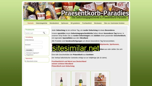 praesentkorb-paradies.de alternative sites