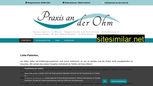 praxis-an-der-ohm.de alternative sites