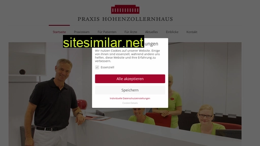 praxis-hohenzollernhaus.de alternative sites