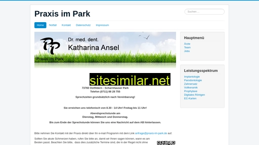 praxis-im-park.de alternative sites