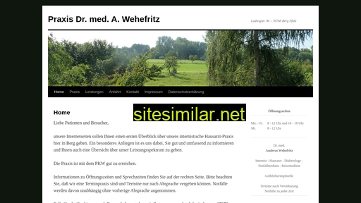 praxis-wehefritz.de alternative sites