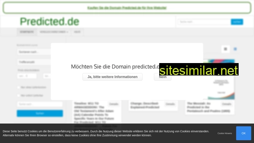 predicted.de alternative sites