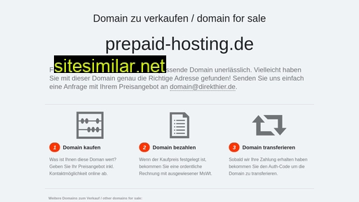 prepaid-hosting.de alternative sites