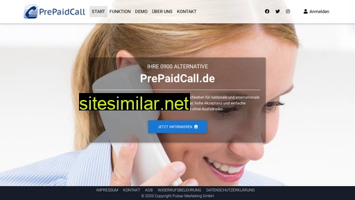prepaidcall.de alternative sites